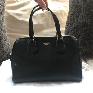 Coach Black Leather Purse
